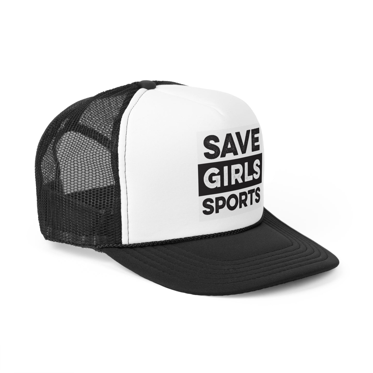 Save Girls Sports Trucker Cap (Black)