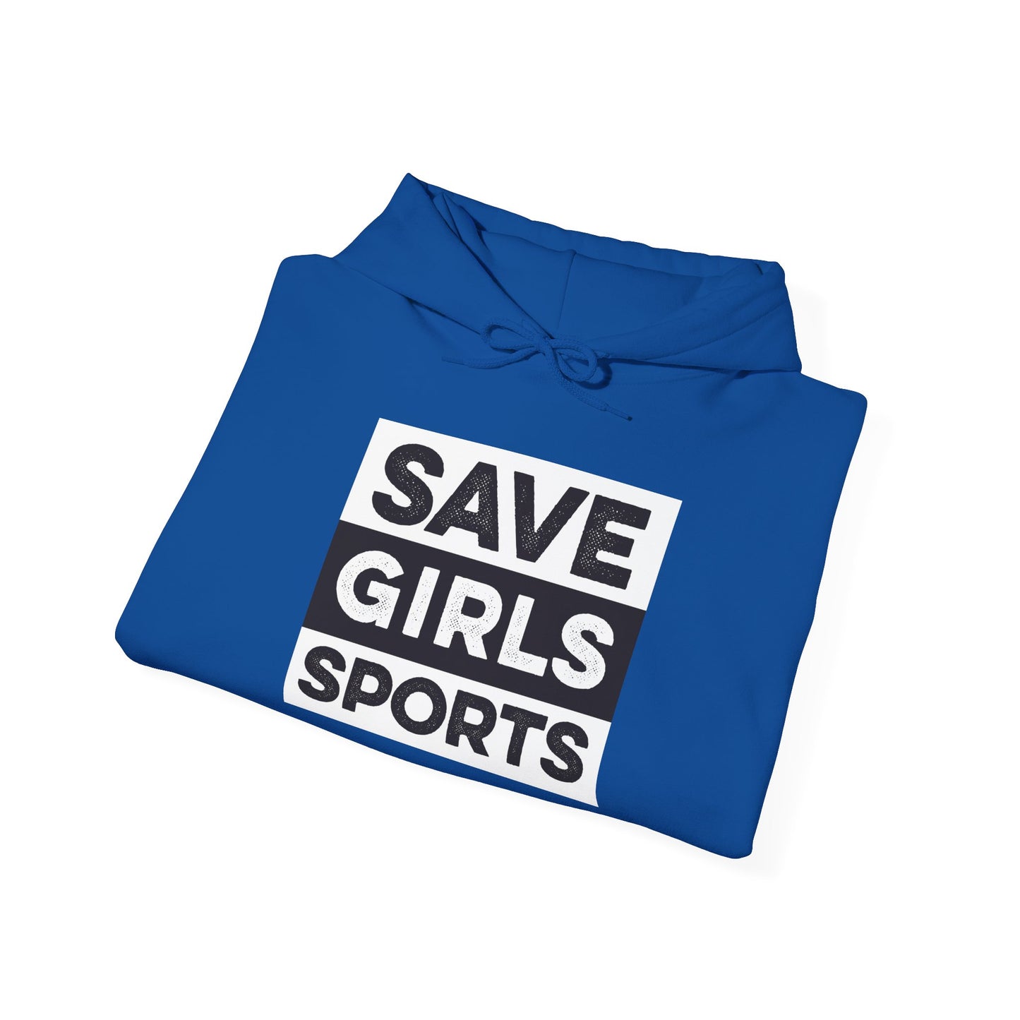 Save Girls Sports Unisex Heavy Blend™ Hooded Sweatshirt (Blue)