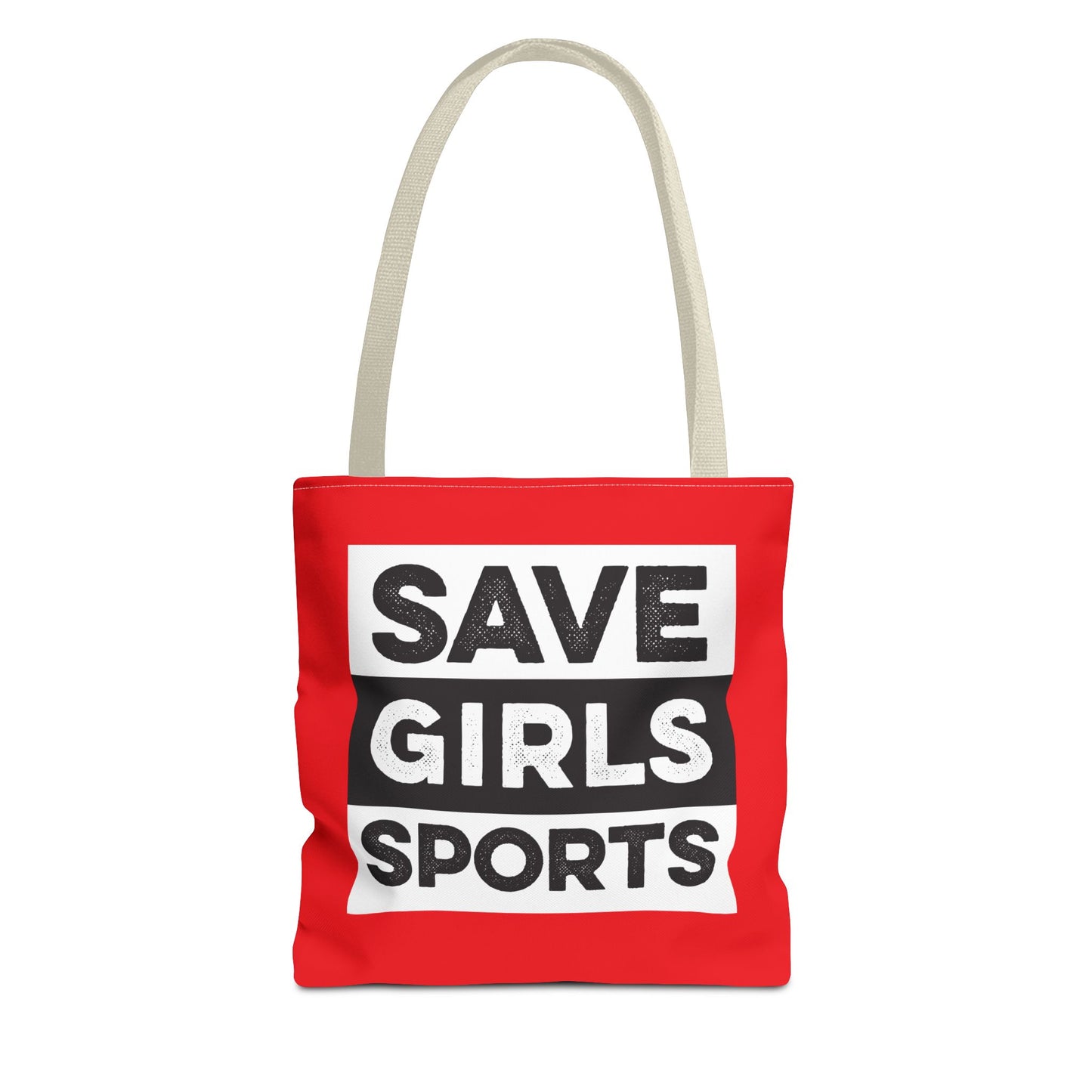 Save Girls Sports Tote Bag (Red)