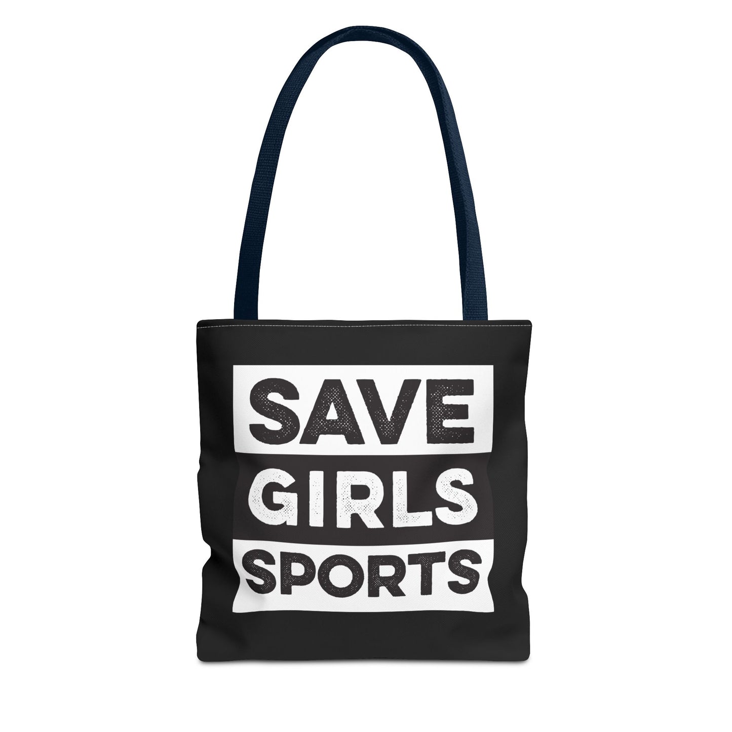 Save Girls Sports Tote Bag (Black)