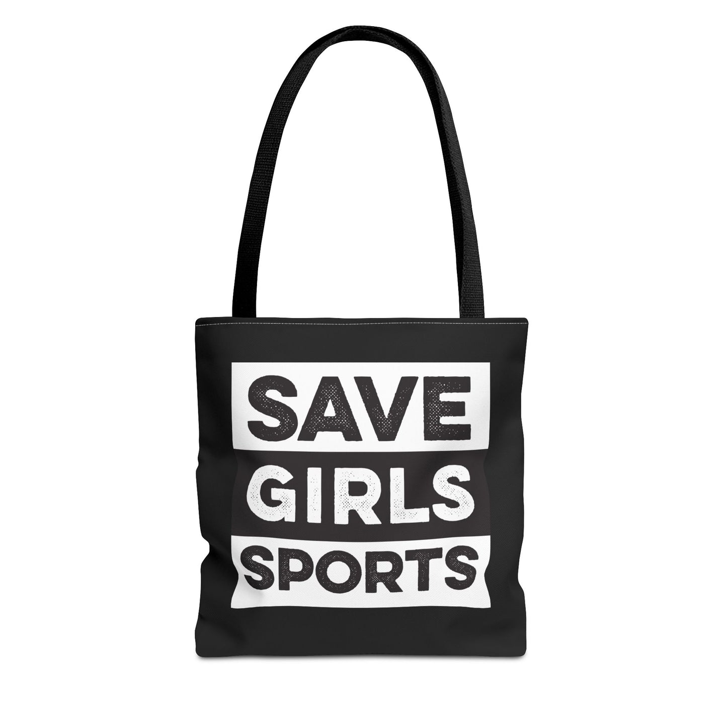 Save Girls Sports Tote Bag (Black)