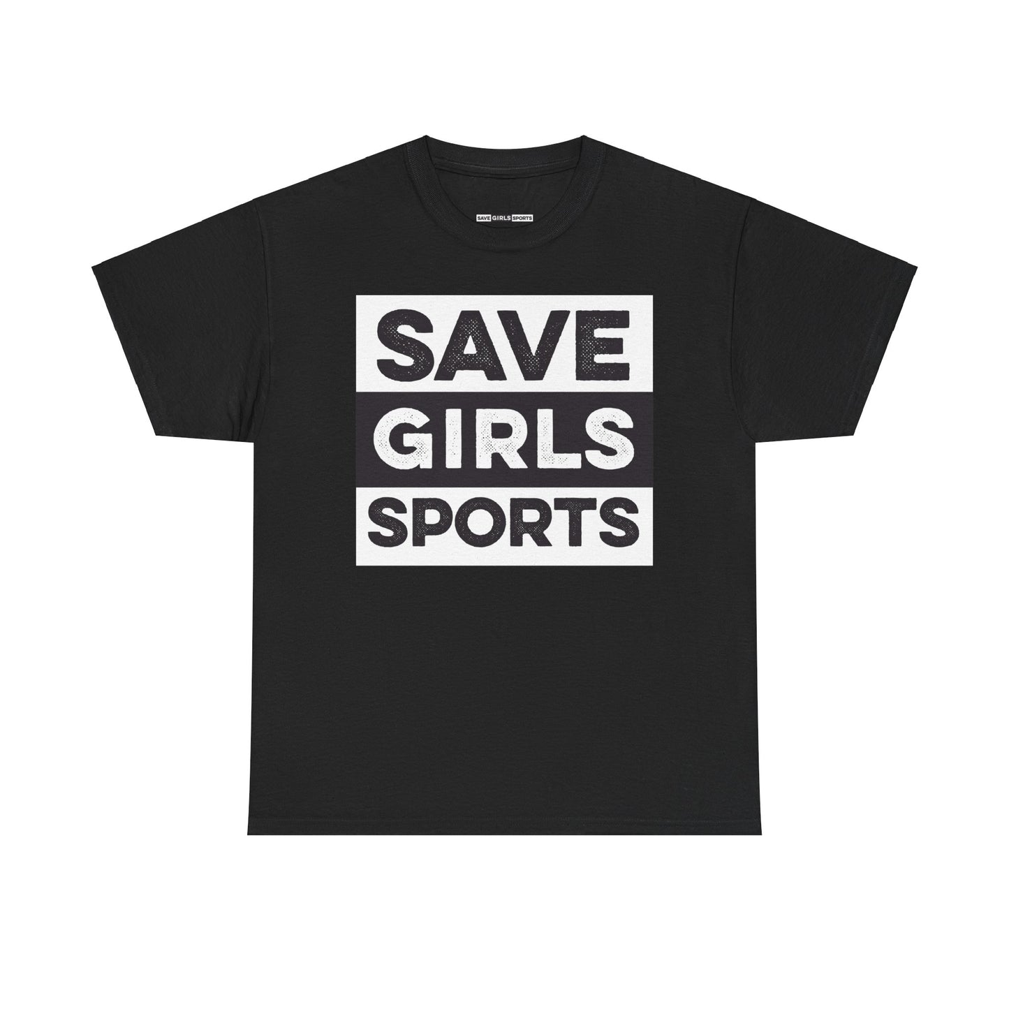 Save Girls Sports Cotton Tee (Black)
