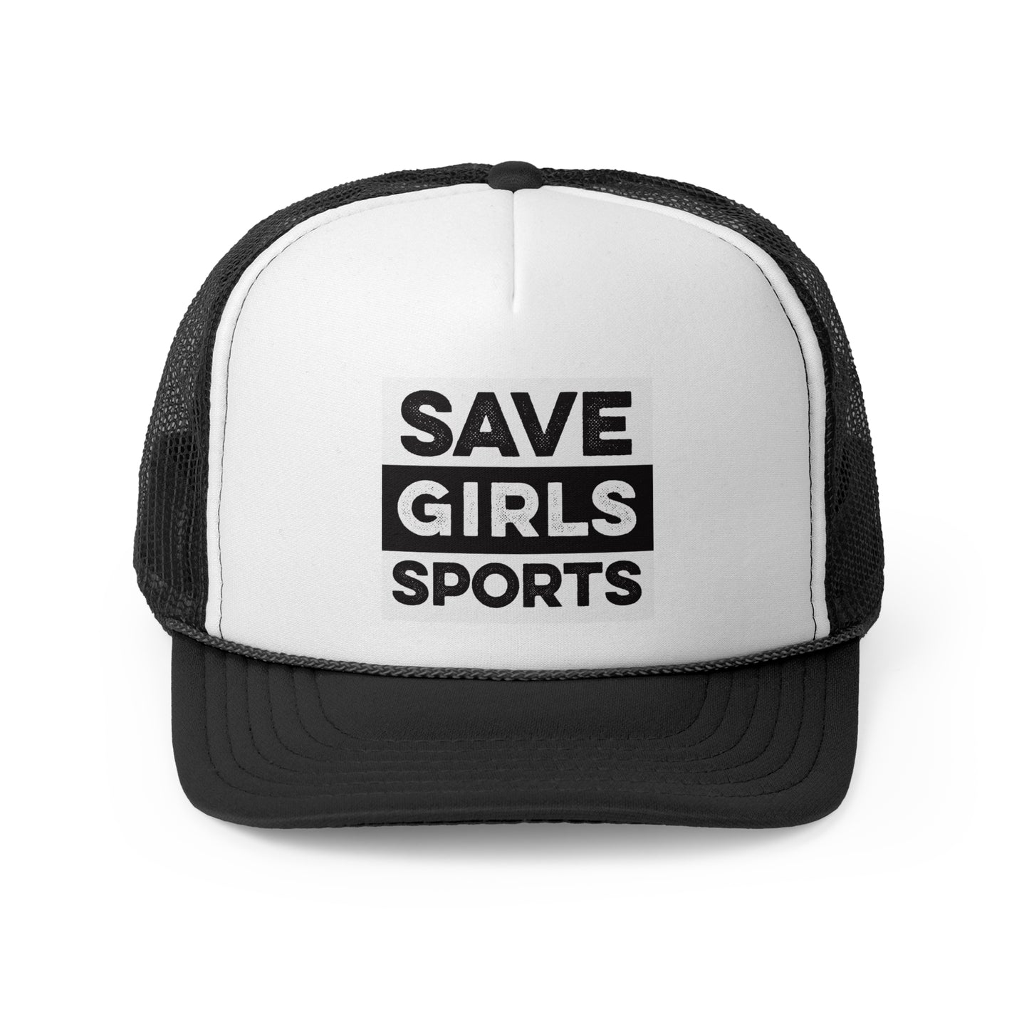 Save Girls Sports Trucker Cap (Black)