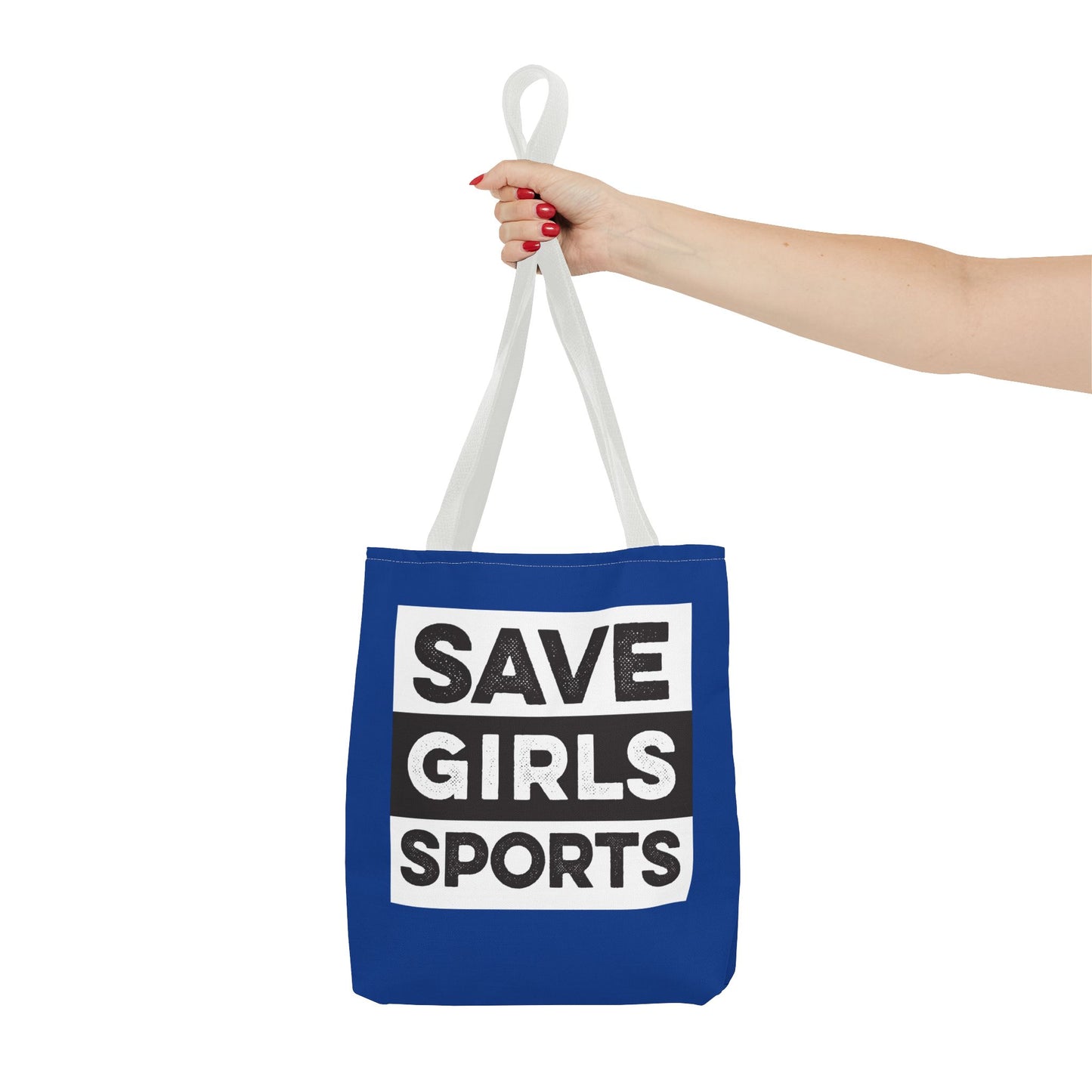 Save Girls Sports Tote Bag (Blue)