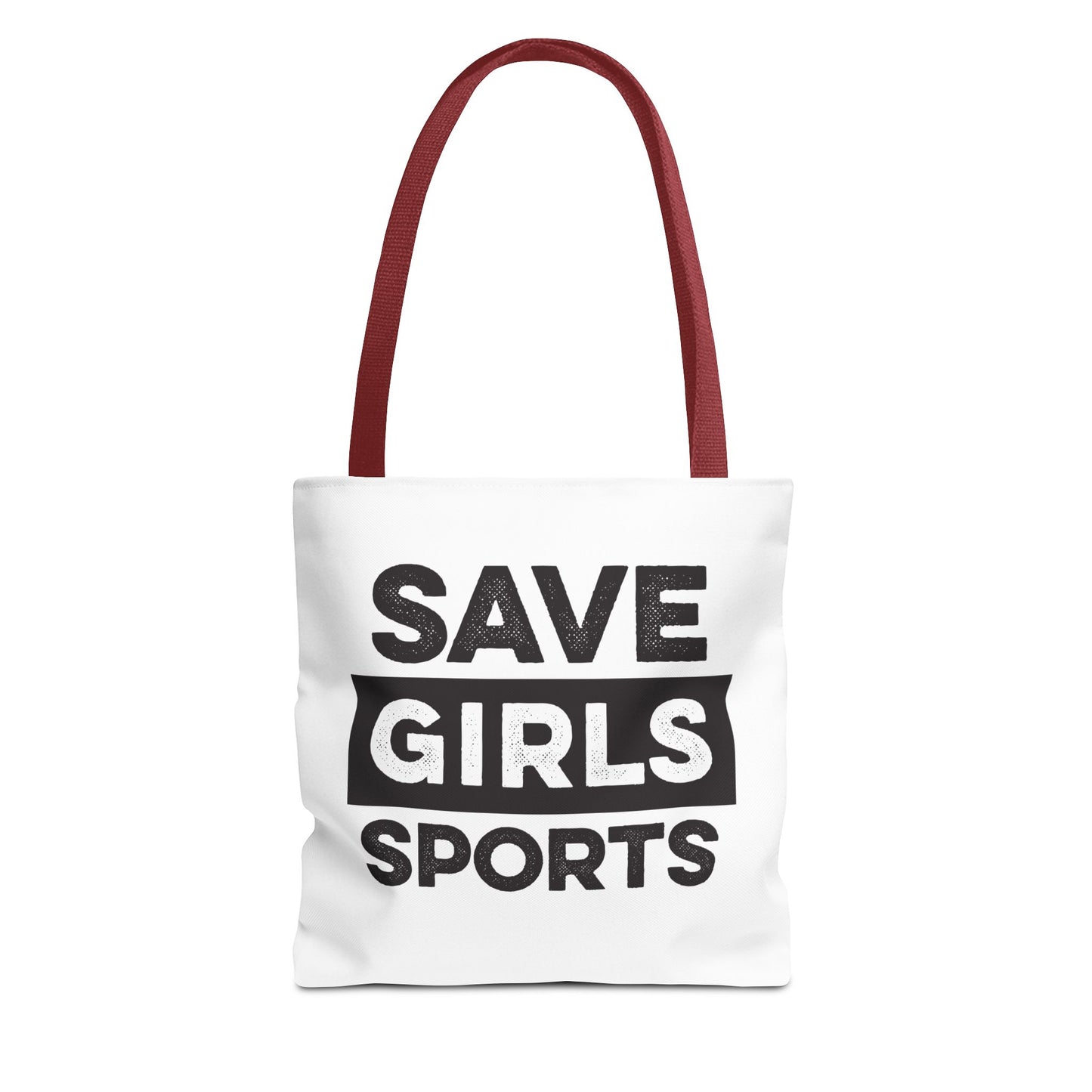 Save Girls Sports Tote Bag (White)