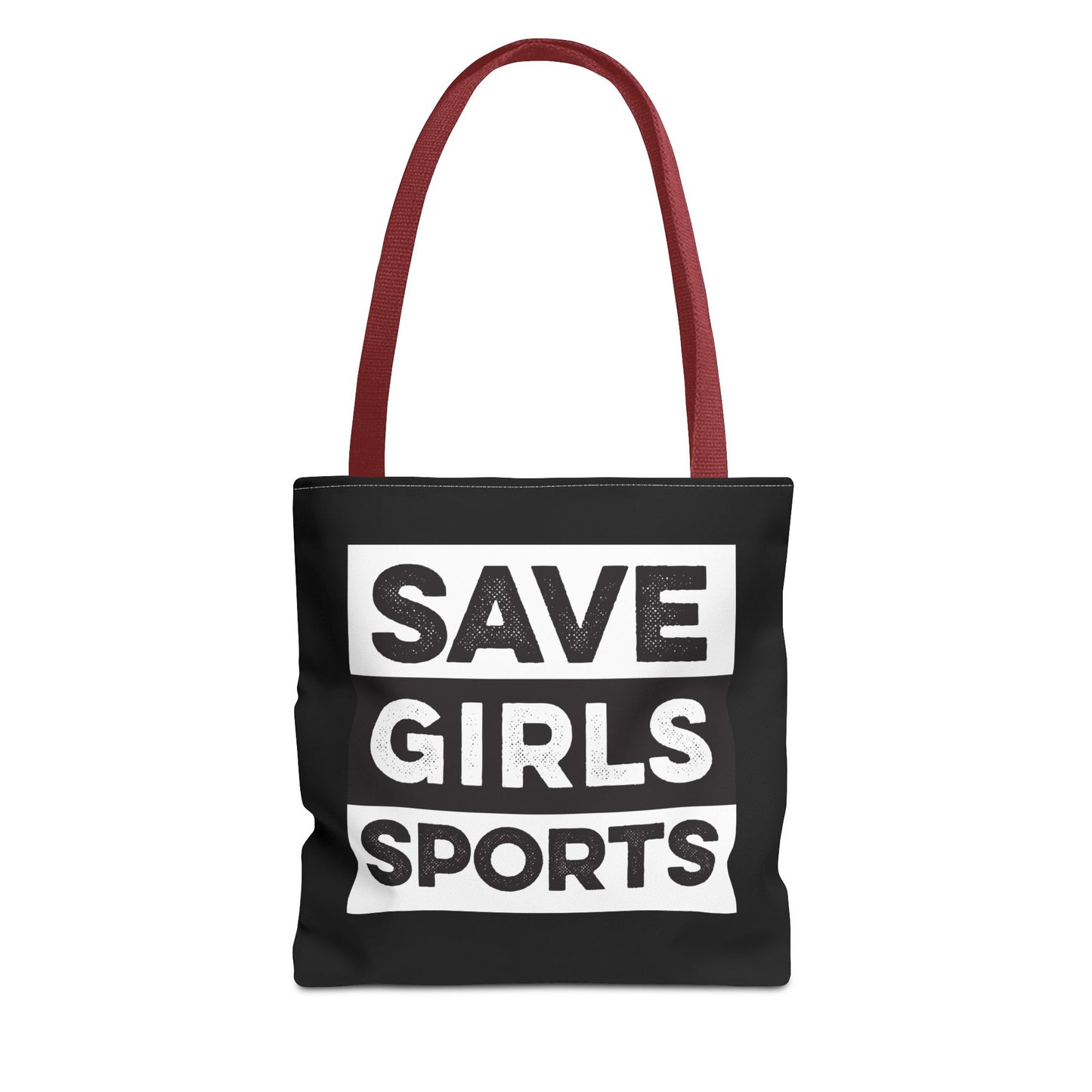 Save Girls Sports Tote Bag (Black)