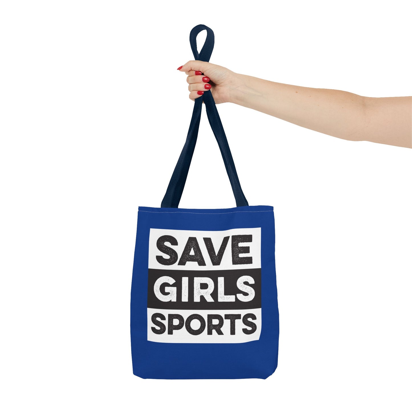 Save Girls Sports Tote Bag (Blue)