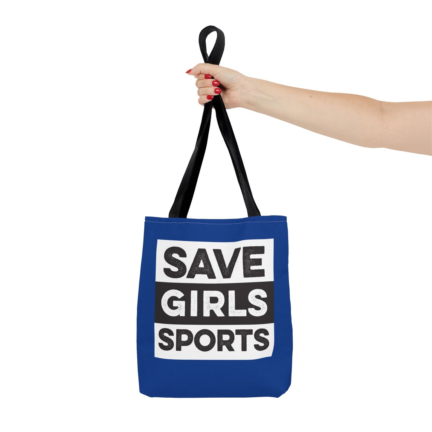 Save Girls Sports Tote Bag (Blue)