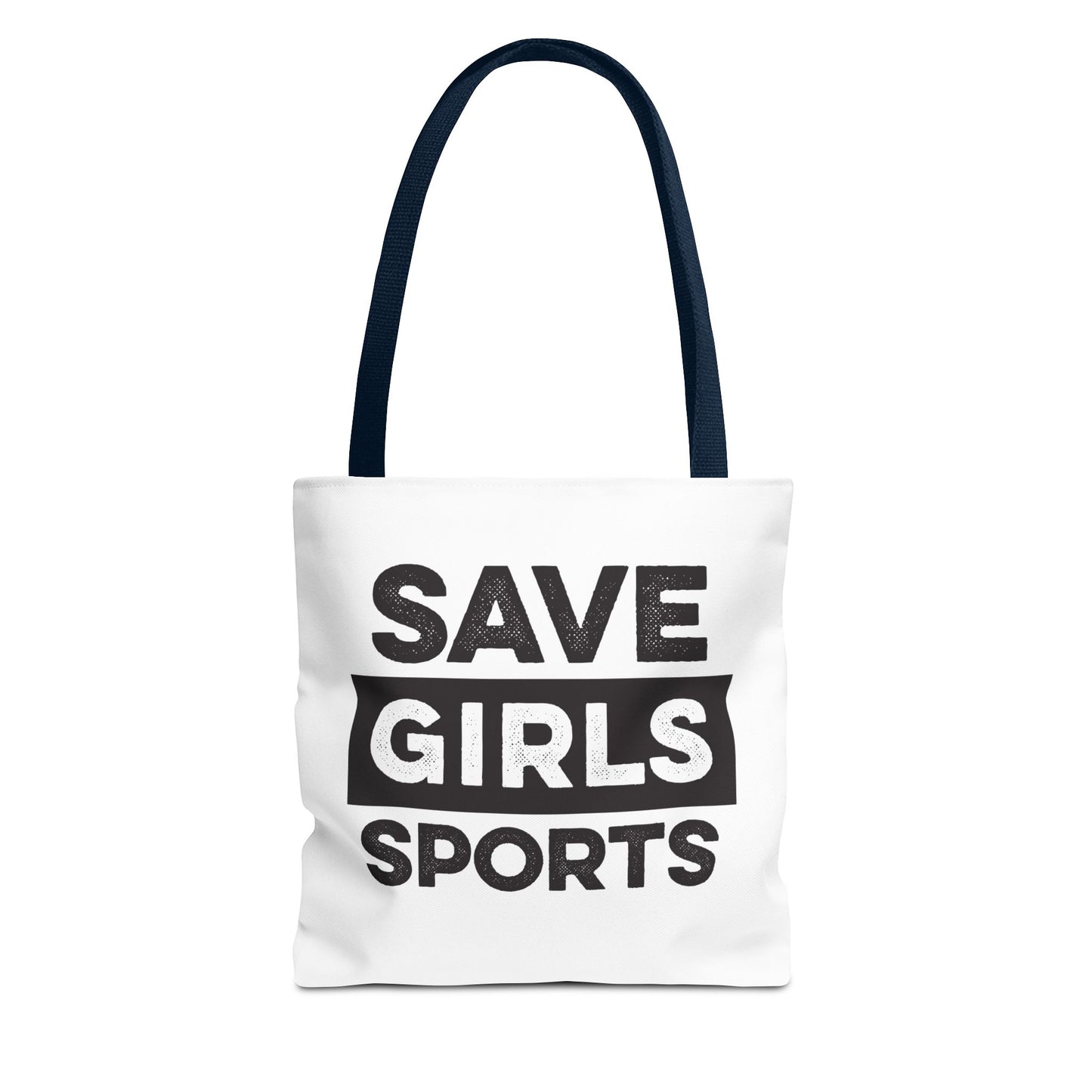 Save Girls Sports Tote Bag (White)