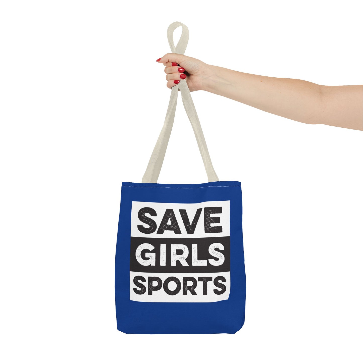 Save Girls Sports Tote Bag (Blue)